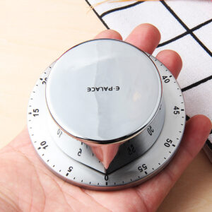 Mechanical alarm clock timer