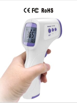 Accurate forehead thermometer